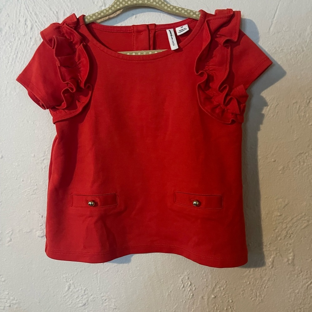 Janie And Jack Red Top